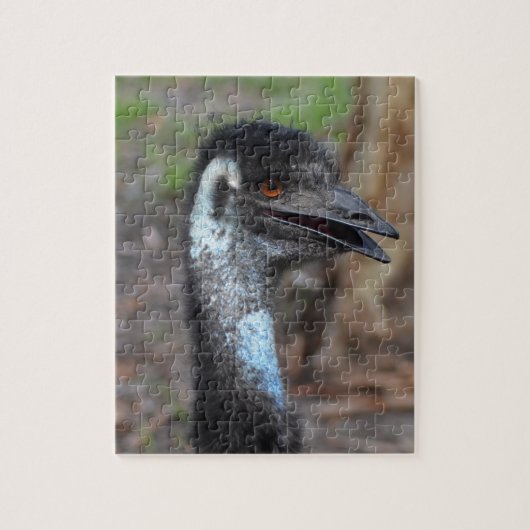 Puzzle Tête Emu (Vertical)