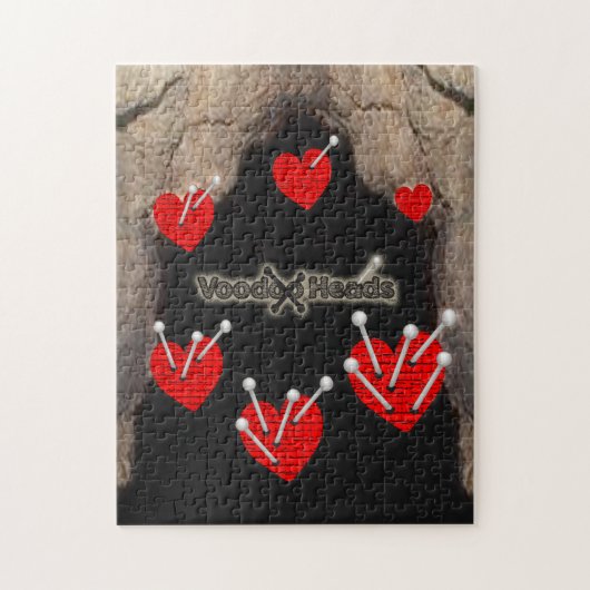 Puzzle Têtes vaudou ~ Grotte (Vertical)