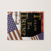 PUZZLE TEXANS POUR TRUMP (Horizontal)