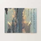Puzzle Texas Beach Sunrise, Verse de Psalm 118:24 (Horizontal)