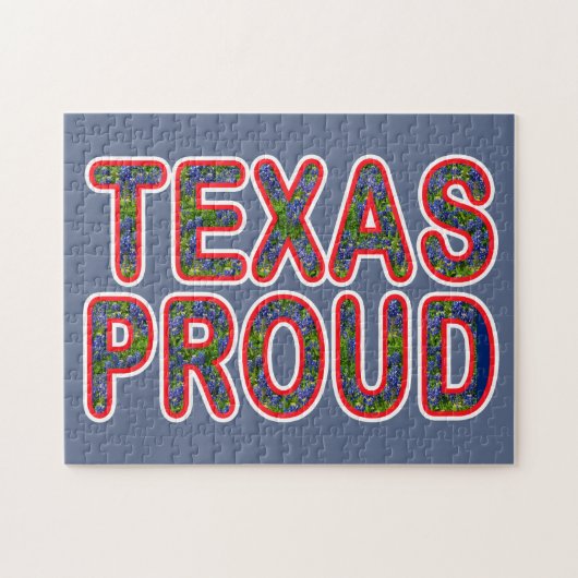 Puzzle Texas Fier Bluebonnet (Horizontal)