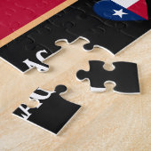 Puzzle Texas Flag & Texas State USA /America (Côté)