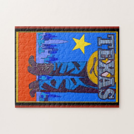 Puzzle Texas Lone Star (Horizontal)