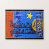 Puzzle Texas Lone Star Cowboy (Horizontal)