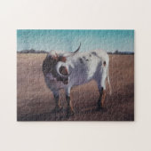 Puzzle Texas Longhorn (Horizontal)