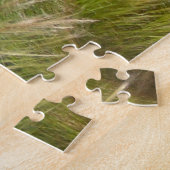 Puzzle Texas Longhorn Sculpture .voeux de Noël (Côté)