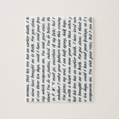 Puzzle Texte de persuasion (Vertical)