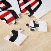 Puzzle Texte du drapeau de la Californie (Côté)