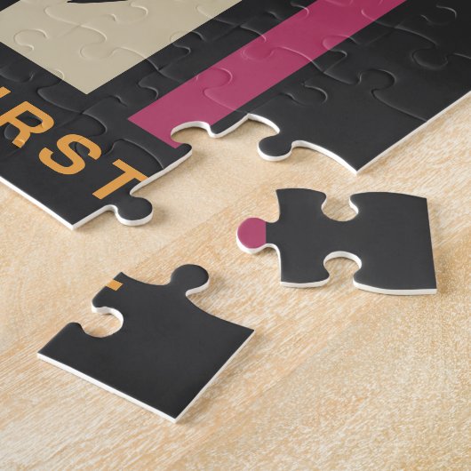 Puzzle Texte personnalisé (Côté)