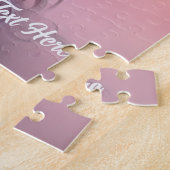 Puzzle Texte personnalisé belle licorne (Côté)