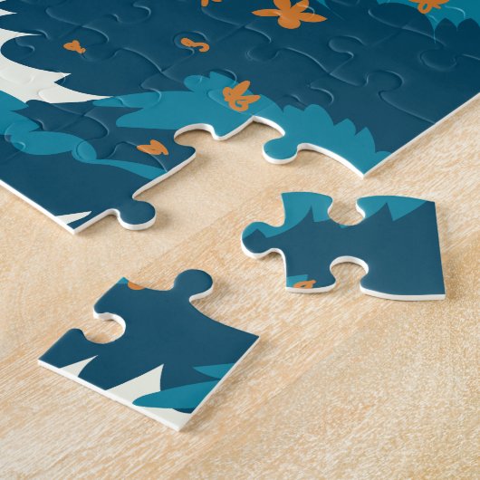 Puzzle Texte personnalisé Grèce (Côté)