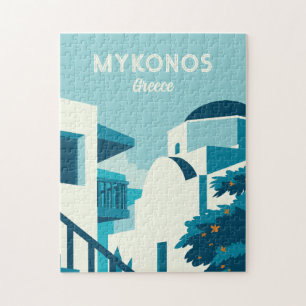 Puzzle Texte personnalisé Grèce