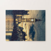 Puzzle Texte personnalisé Londres (Horizontal)