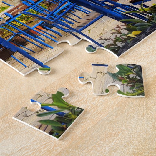 Puzzle Texte personnalisé, maisons trulli, Alberobello, P (Côté)