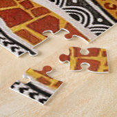 PUZZLE TEXTILE AFRICAIN (Côté)