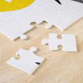 Puzzle Texture ananas, Motif d'été Vintage. (Côté)