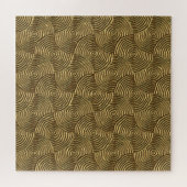 Puzzle Texture Cercle d'or : Abstrait sans joint. (Horizontal)