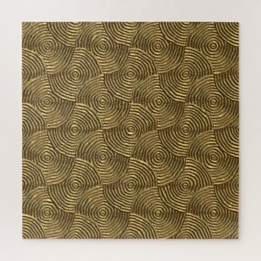 Puzzle Texture Cercle d'or : Abstrait sans joint. (Vertical)