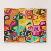 Puzzle Texture colorée de trous (Horizontal)