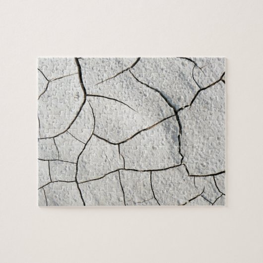 Puzzle Texture Cool de la tête de terre fissurée (Horizontal)