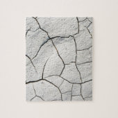 Puzzle Texture Cool de la tête de terre fissurée (Vertical)