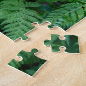 Puzzle Texture de feuillage de graminée fougère verte (Côté)