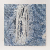 Puzzle Texture de jean déchiré (Horizontal)