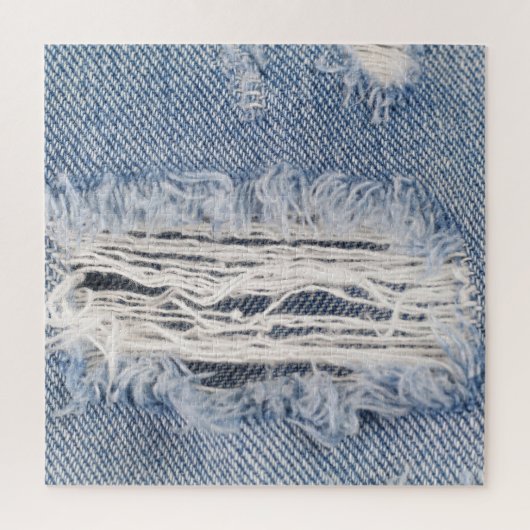 Puzzle Texture de jean déchiré (Vertical)