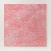 Puzzle Texture de la fourrure de laine rose souple (Horizontal)