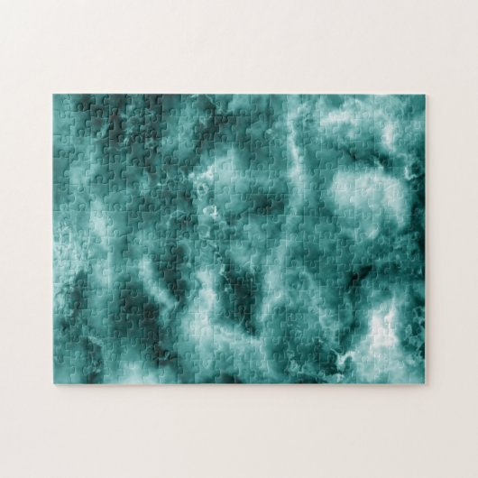 Puzzle Texture de marbre vert foncé (Horizontal)