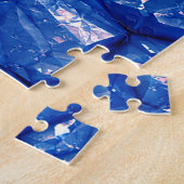 Puzzle Texture de pierre bleue (Côté)
