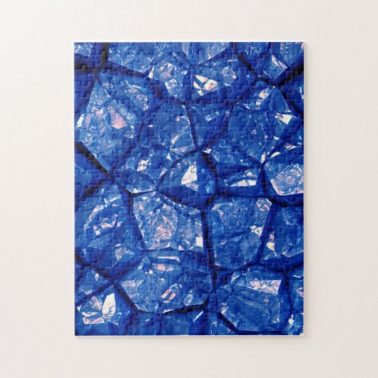 Puzzle Texture de pierre bleue (Vertical)