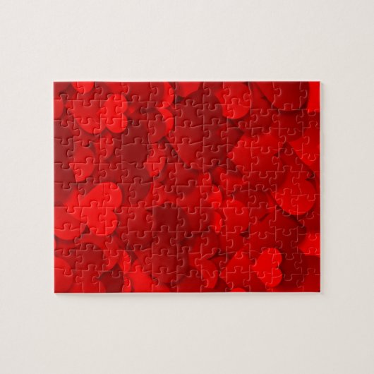 Puzzle Texture de Red Heart (Horizontal)
