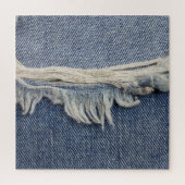 Puzzle Texture jean déchiré, arrière - plan élégant. (Vertical)
