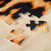 Puzzle Texture léopard, motif sans couture d'animal afric (Côté)