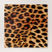 Puzzle Texture léopard, motif sans couture d'animal afric (Horizontal)