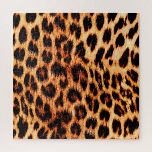 Puzzle Texture léopard, motif sans couture d'animal afric (Vertical)