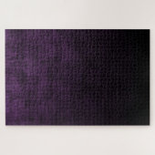 Puzzle Texture ombrée grunge noire et violette (Horizontal)