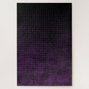 Puzzle Texture ombrée grunge noire et violette