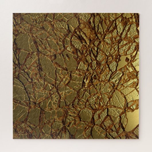 Puzzle Texture Or de luxe : Élégance 3D (Horizontal)