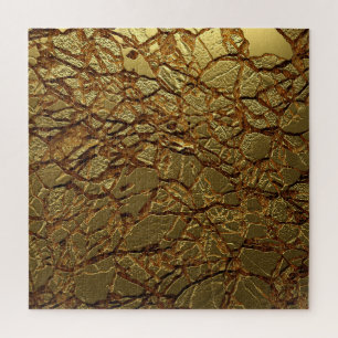 Puzzle Texture Or de luxe : Élégance 3D