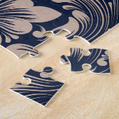 Puzzle Texture victorienne sans joint Damas classique (Côté)