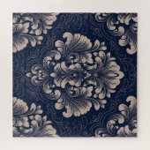 Puzzle Texture victorienne sans joint Damas classique (Horizontal)