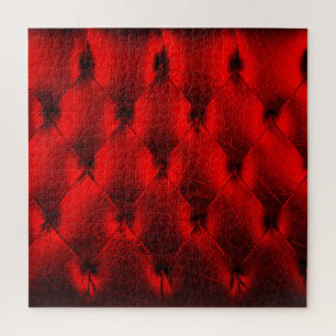 Puzzle Texture vintage de rembourrage rouge