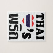 Puzzle THAÏ LOVE PHRIK (CHILI) Thai Food (Horizontal)