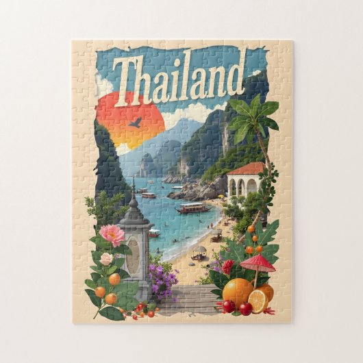 Puzzle Thaïlande (Vertical)