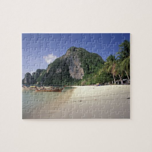 Puzzle Thaïlande, mer d'Andaman, île de Ko Phi Phi, plage (Horizontal)