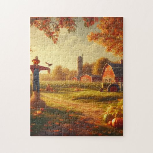 Puzzle Thanksgiving/Automne/Automne/Automne sur la ferme (Vertical)