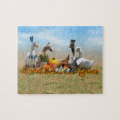 Puzzle Thanksgiving Ducks (Horizontal)