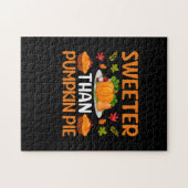 Puzzle Thanksgiving plus doux que le gâteau Citrouille (Horizontal)